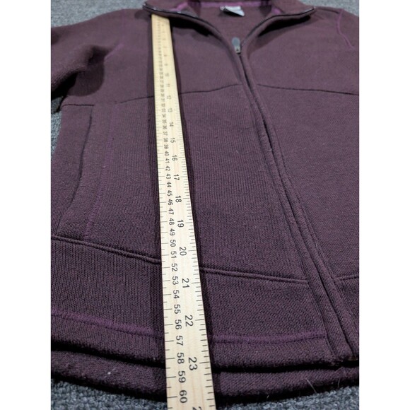 Columbia Womens Medium Titanium Jacket Purple Fleece Soft Shell Zip - Picture 5 of 7